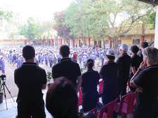 Teams At Welcoming Ceremony