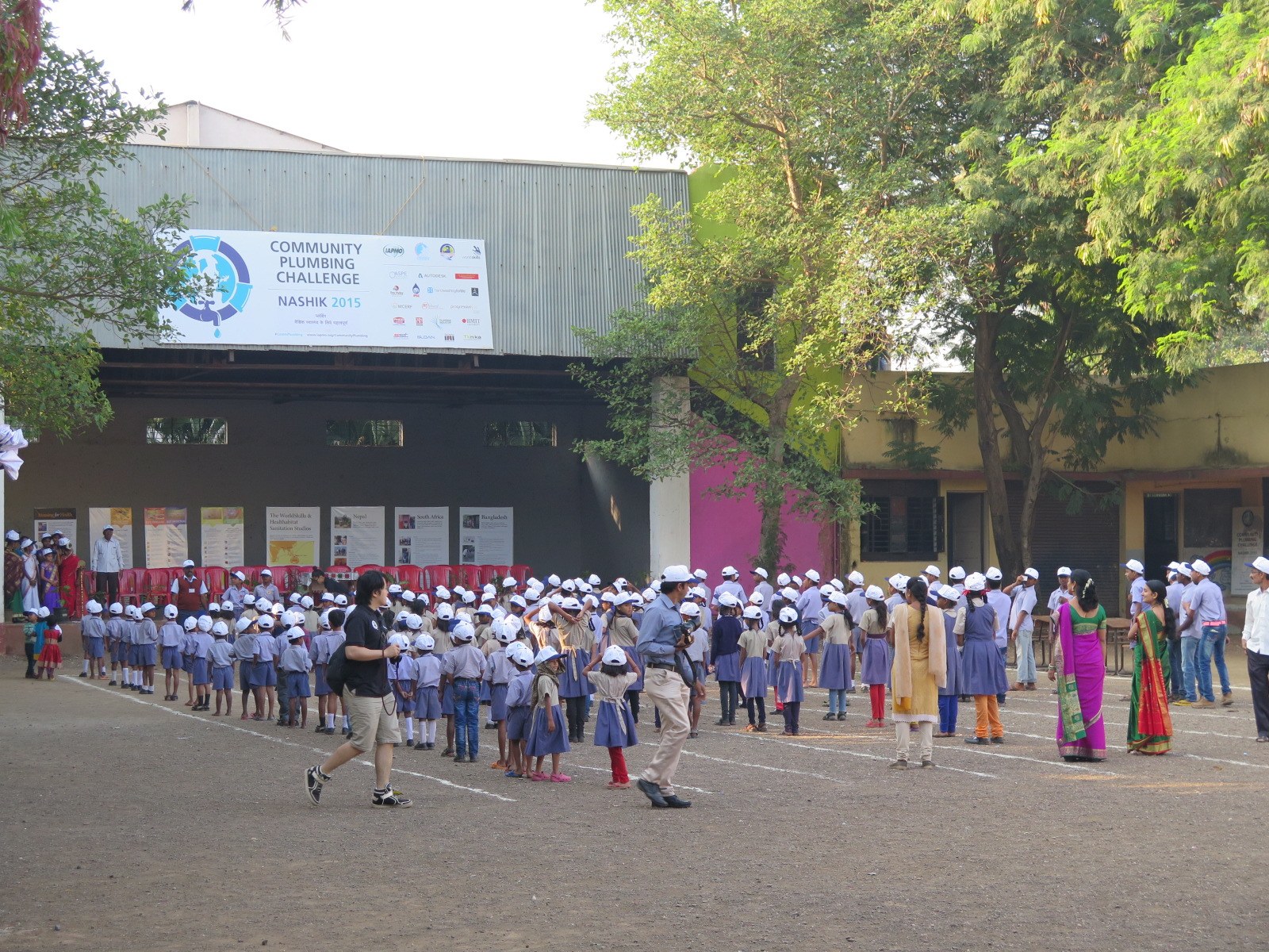 The Community Plumbing Challenge 2015 India starts work