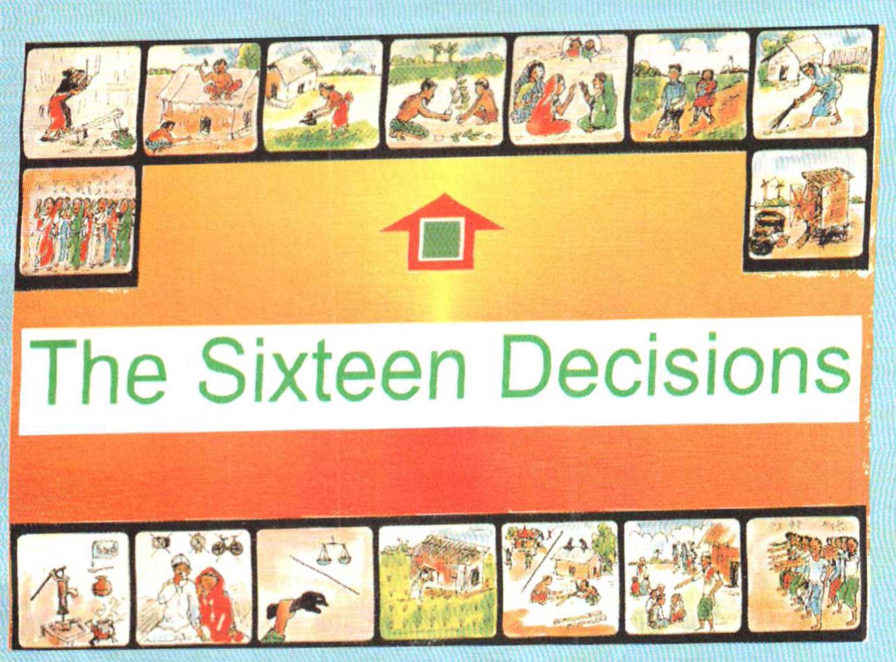 The sixteen decisions