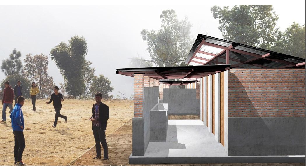 New toilet blocks for Thangpal Dhap School, Nepal