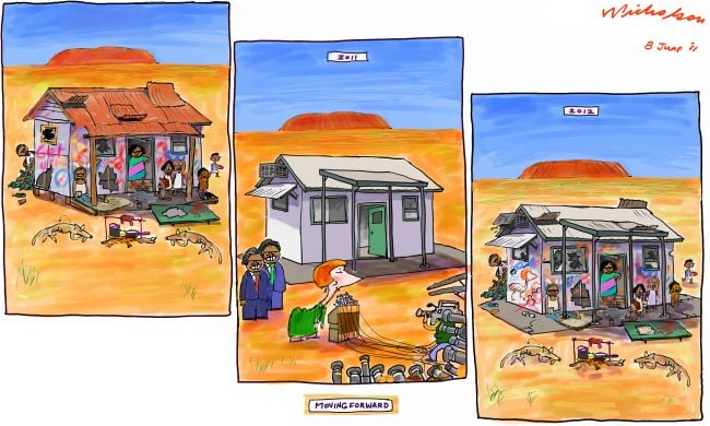 And now, the assessment of Australia’s remote Indigenous housing program