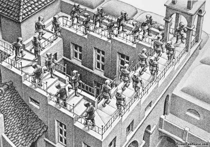 Stranger than fiction – moving forward in Indigenous housing (apologies to M. C. Escher)