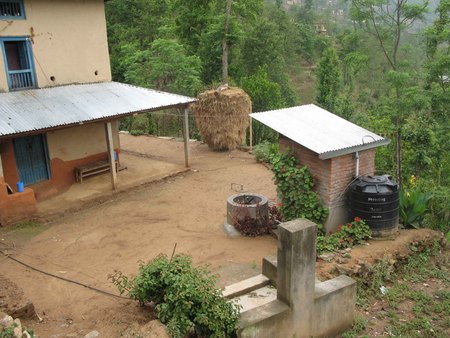 Toilet And House