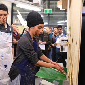 University of Sydney students in action