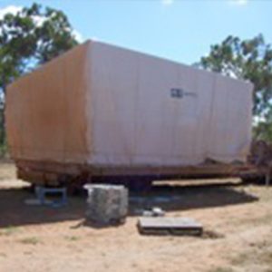 Module ready for transport