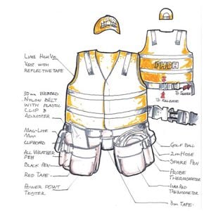 Team Leader tool belt design