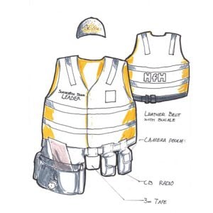 Team Member tool belt design