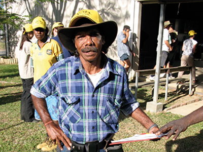 Talking with householders in their own language