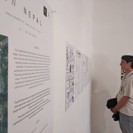 Student Exhibition of Nepal studio