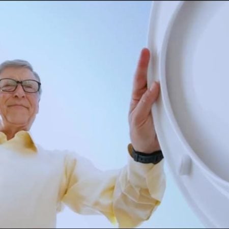 Bill Gates, pit latrines and removing waste safely