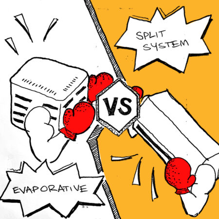 Discussion – Air-conditioners // split systems vs evaporative