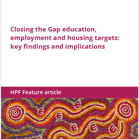 POLICY: 2025 Closing the Gap Feature Article – ‘Housing for Health’